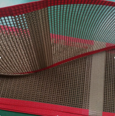 Κοινή PTFE ζώνη μεταφορέων πλέγματος Bullnose ανθεκτική στη θερμότητα
