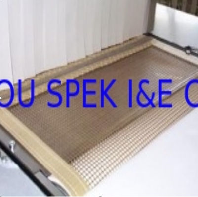 Καφετί PTFE πετρέλαιο ζωνών μεταφορέων πλέγματος βαθμού τροφίμων και όξινος αλκαλικός ανθεκτικός