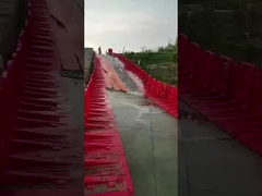 Υψόμετρο 110cm ABS πλαστικό κόκκινο αντι-UV βολικό κατακλυσμό Baffier